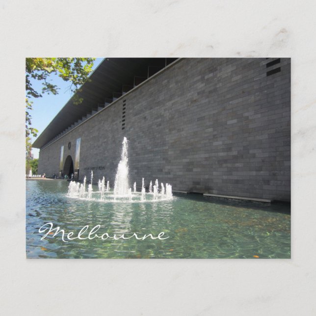 Postal fuente de victoria de galería (Anverso)