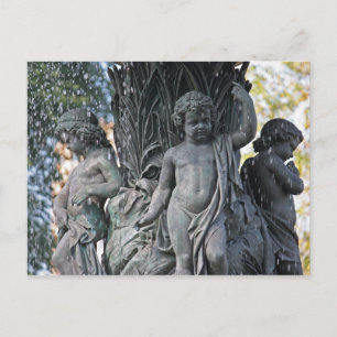 Postal Fuente del Ángel de las Aguas, Central Park