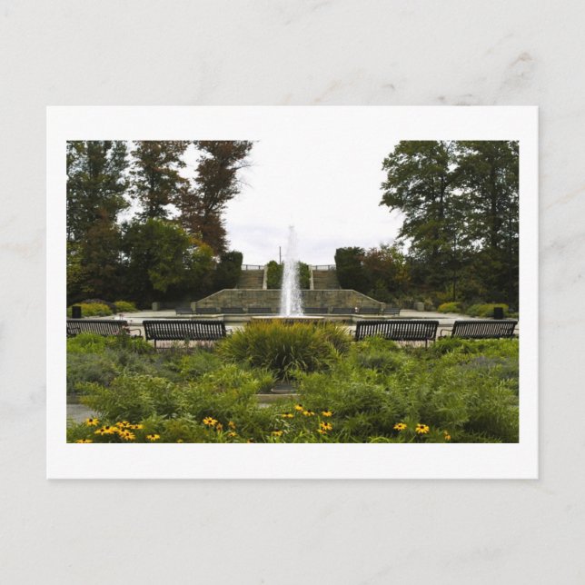 Postal Fuente del Parque HIghland, Pittsburgh, PA (Anverso)
