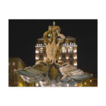 Fuente del Tritón, Roma, Italia -