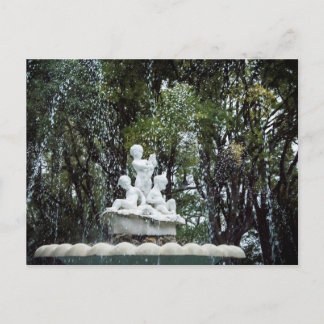 Postal Fuente en la ciudad de Varna, Bulgaria