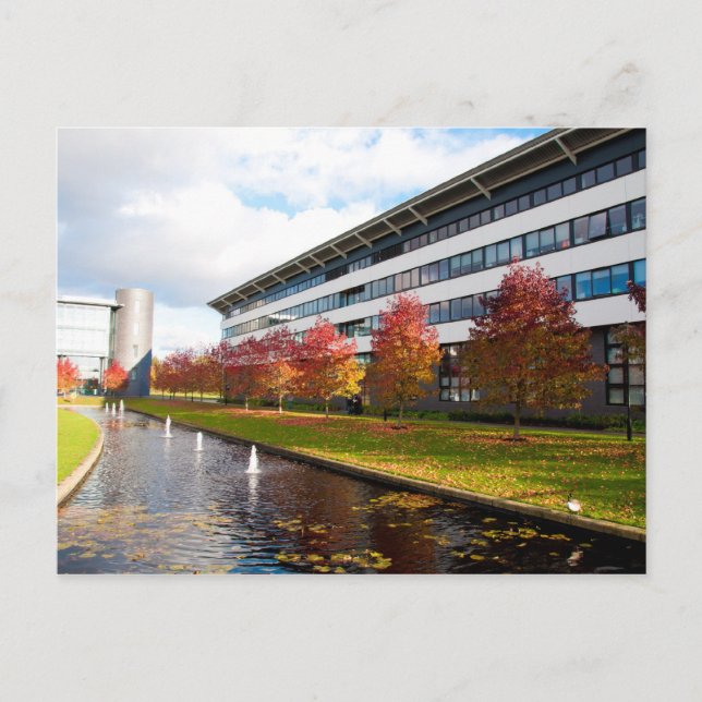 Postal fuente en Warwick (Anverso)