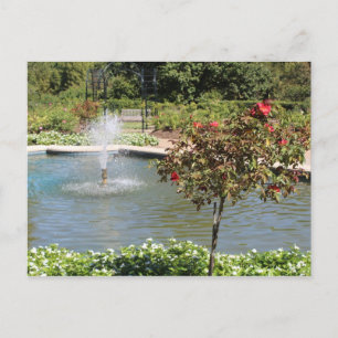 Postal Fuente Fort Worth Garden