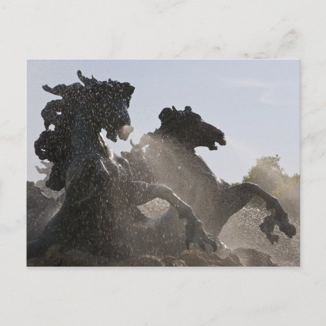 Postal Fuente, Monumento de Girondins, Burdeos, (Anverso)