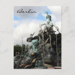 Postal fuente neptunbrunnen