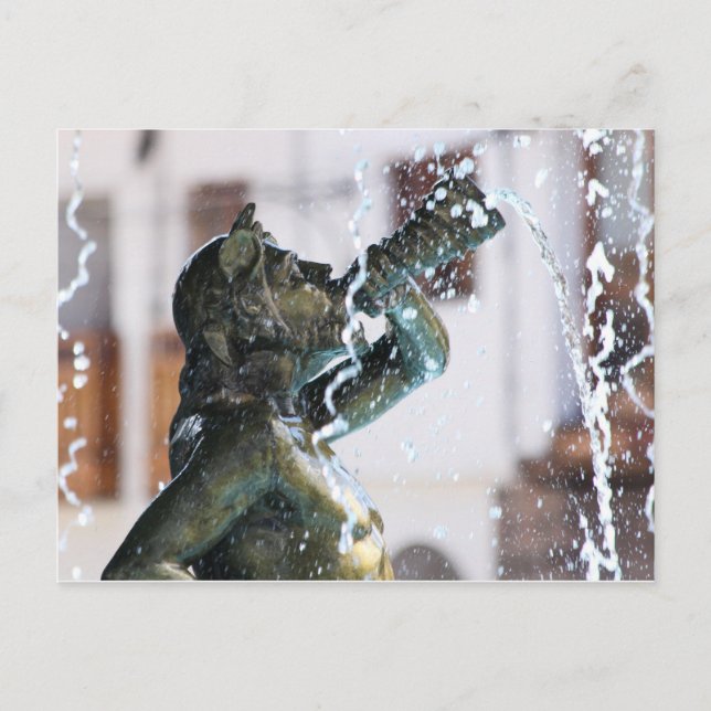 Postal Fuente, Plaza de Armas, Cusco, Perú (Anverso)