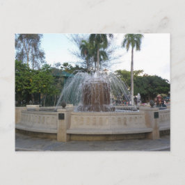 Postal Fuente Plaza de Caguas