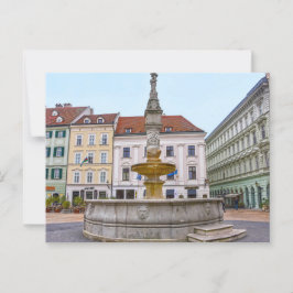 Postal Fuente Roland, casco antiguo, Bratislava, Eslovaqu
