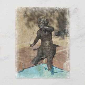 Postal Fuente Satyr, Kansas City Plaza