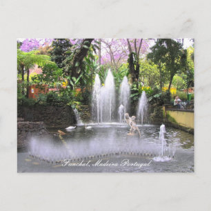Postal Fuentes de agua Cupids Funchal, Madeira (Portugal)