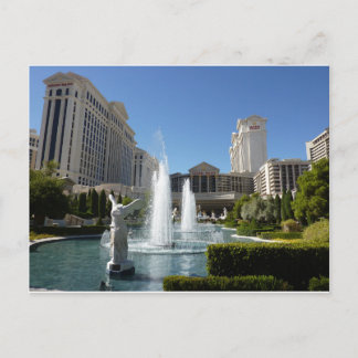Postal Fuentes de la fuente del Caesars Palace de Las