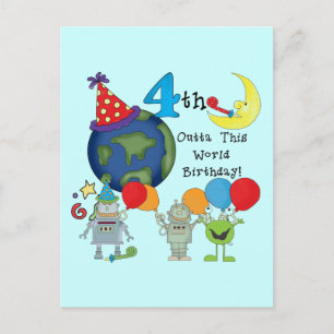 Postal Fuera de este mundo camisetas y regalos de cumplea