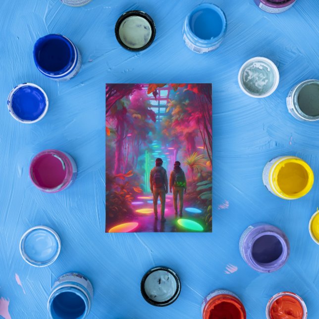 Postal Fuera de este mundo - La jungla de neón de realida (Subido por el creador)