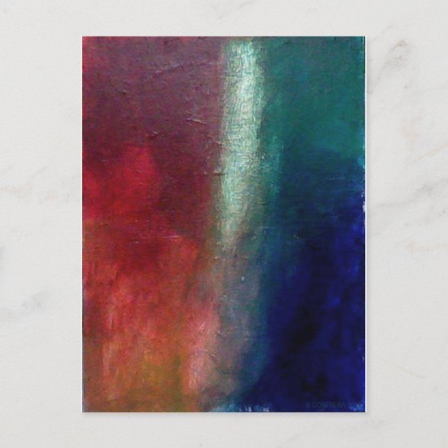 Postal Fuera del azul (Anverso)