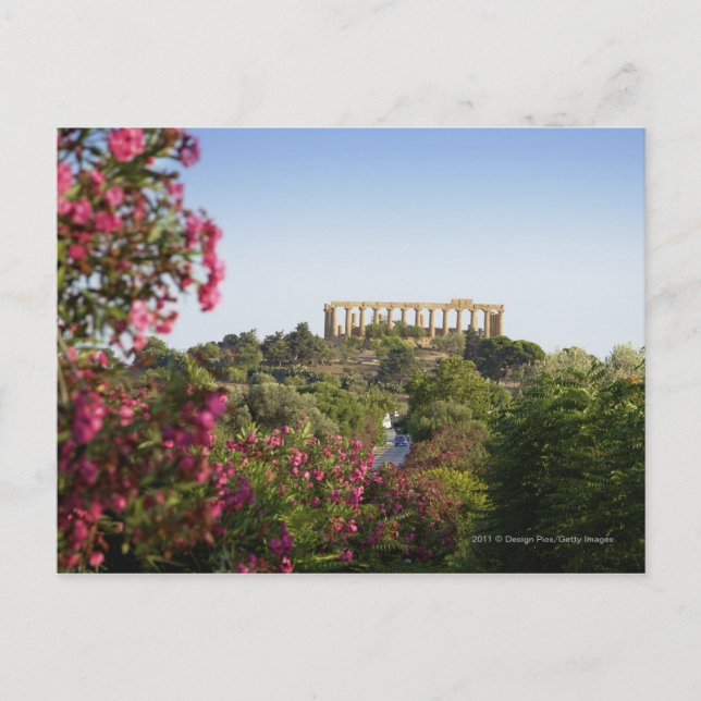 Postal Fuera Del Valle De Los Templos (Anverso)