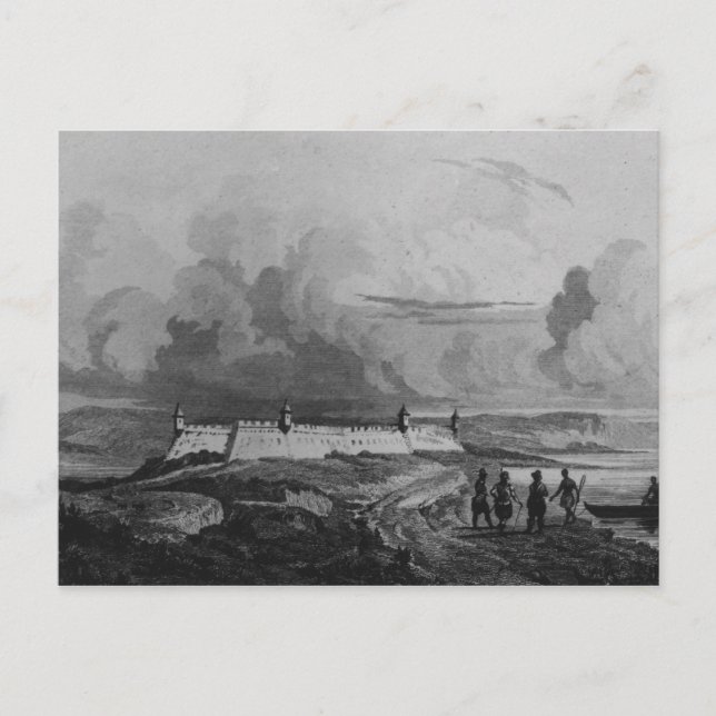Postal Fuerte Antiguo en el Río Grande, de 'Bresil' (Anverso)