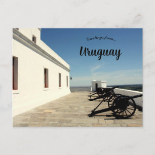 Postal Fuerte Artigas Montevideo Uruguay