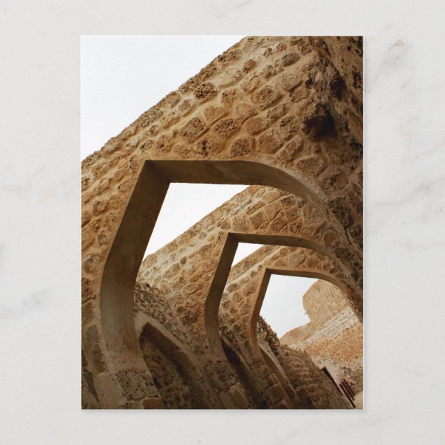Postal fuerte de Bahréin (Anverso)