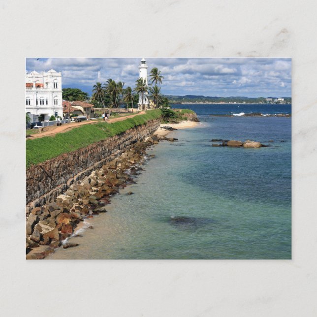 Postal Fuerte de Galle (Anverso)