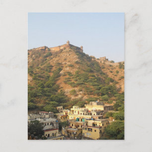 Postal Fuerte de Jaigarh (Fuerte de la Victoria) cerca de