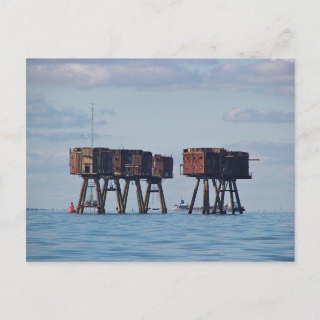 Postal Fuerte En El Estuario Del Támesis (Anverso)