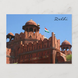 Postal fuerte rojo delhi