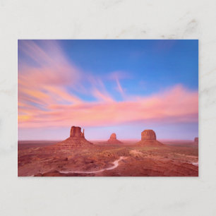 Postal Fuertes vientos sobre el valle del desierto