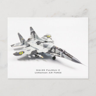 Postal Fuerza Aérea Ucraniana Mig-29 Fulcrum C
