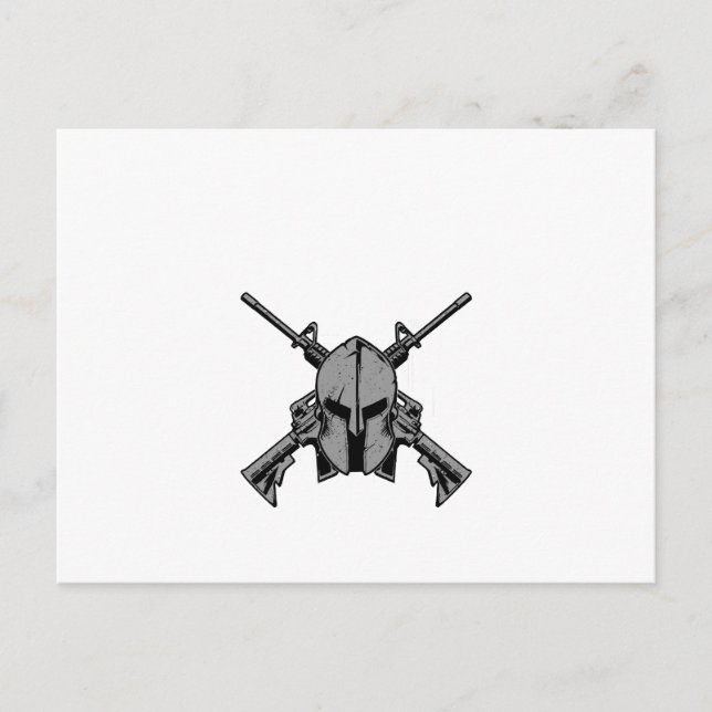 Postal Fuerza militar (Anverso)