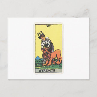 Postal Fuerza Tarot Kraft