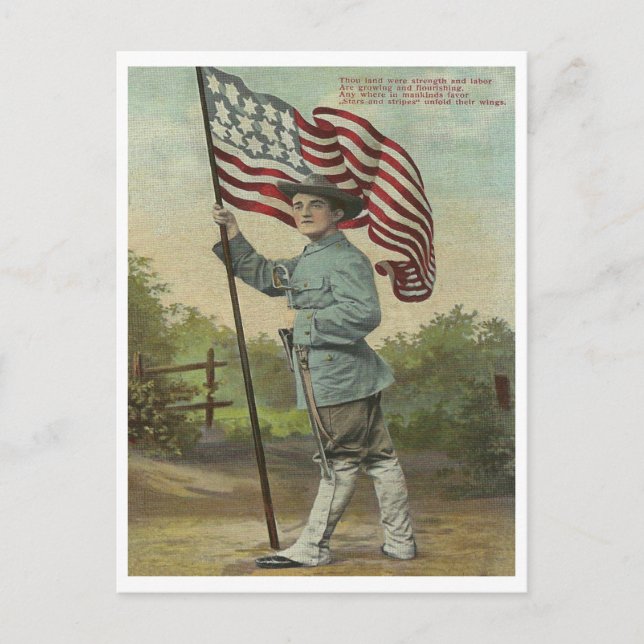 Postal Fuerza y trabajo (Anverso)