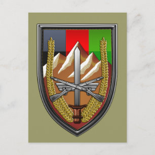 Postal Fuerzas de los Estados Unidos Afganistán