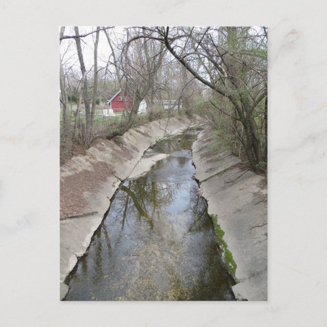 Postal Fuga fotogénica de tormentas (Anverso)