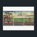 Postal Fuji alrededor de los años 1860<br><div class="desc">Fuji alrededor de los años 1860</div>