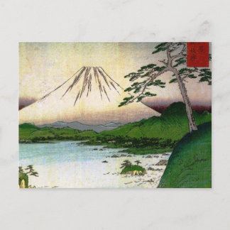 Postal Fuji en Japón alrededor del siglo XIX