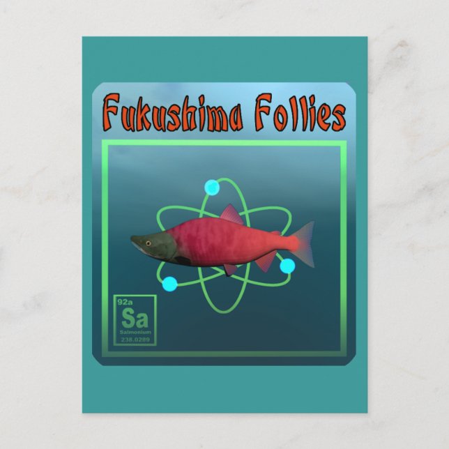 Postal Fukushima Follies (Anverso)