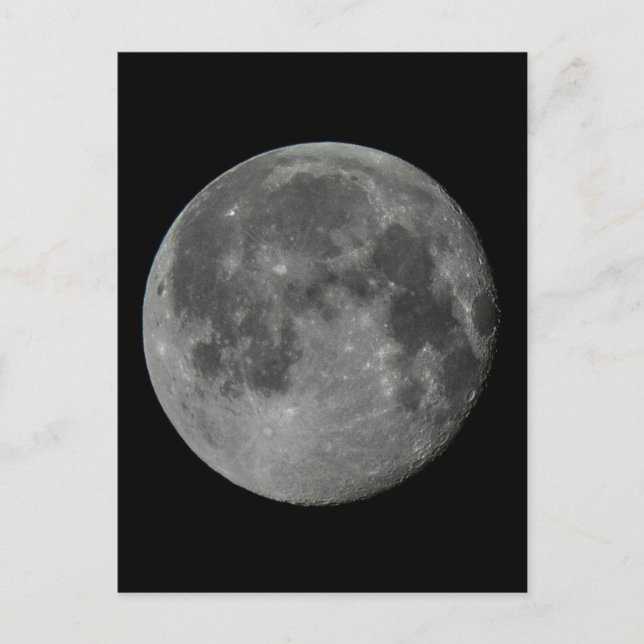 Postal Full Moon Card (Anverso)