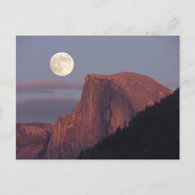 Postal Full Moon Half Dome (Anverso)