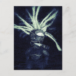 Postal Fumadores de Tiki