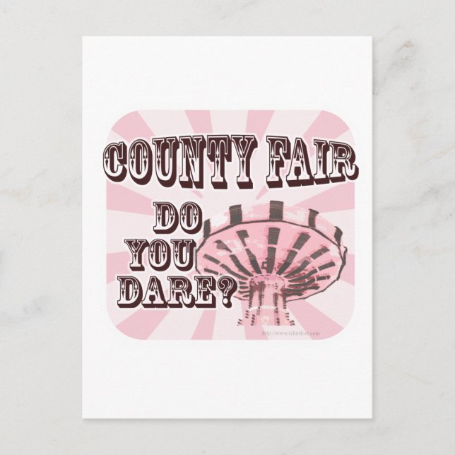 Postal Fun County Fair Slogan (Anverso)