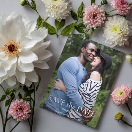 Postal Fun Forestal Fun Photo Wedding Save the Date