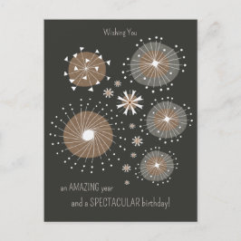 Postal Fun inventivo fuegos artificiales a mano CC1105 Cu