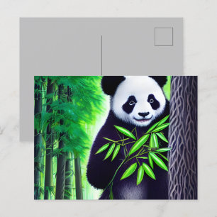 Postal Fun Little Panda Bear