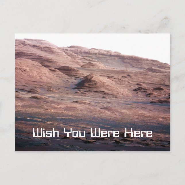 Postal Fun Mars Postcard (Anverso)