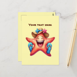 Postal Fun Summertime personalizable starfish