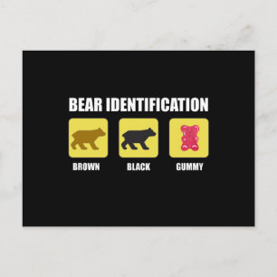 Postal Funcionalidad de identificación del oso