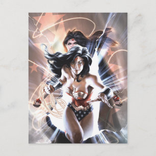 Postal Funda cómica de mujer maravilla #609 Variante