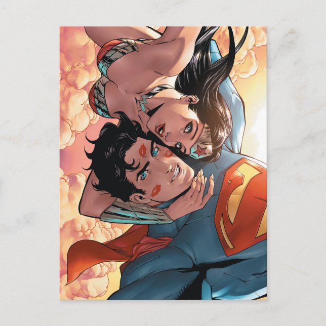 Postal Funda de historietas para superman/maravilla #11 V (Anverso)