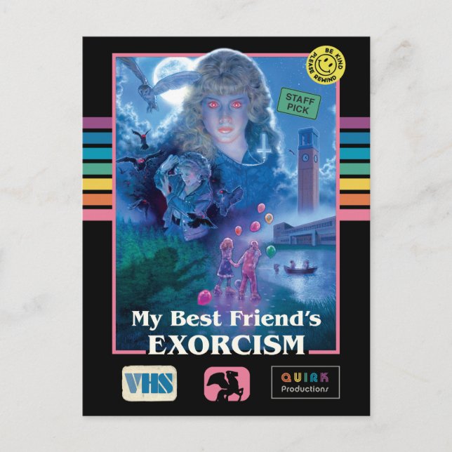 Postal Funda VHS para el exorcismo de mi mejor amigo (Anverso)