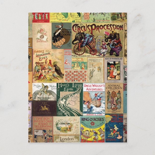 POSTAL FUNDAS DE LIBROS JSBC2 COLECCIÓN DE FUNDAS DE LIBR (Anverso)